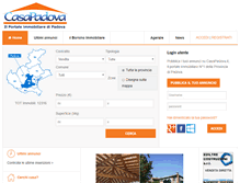 Tablet Screenshot of casapadova.it